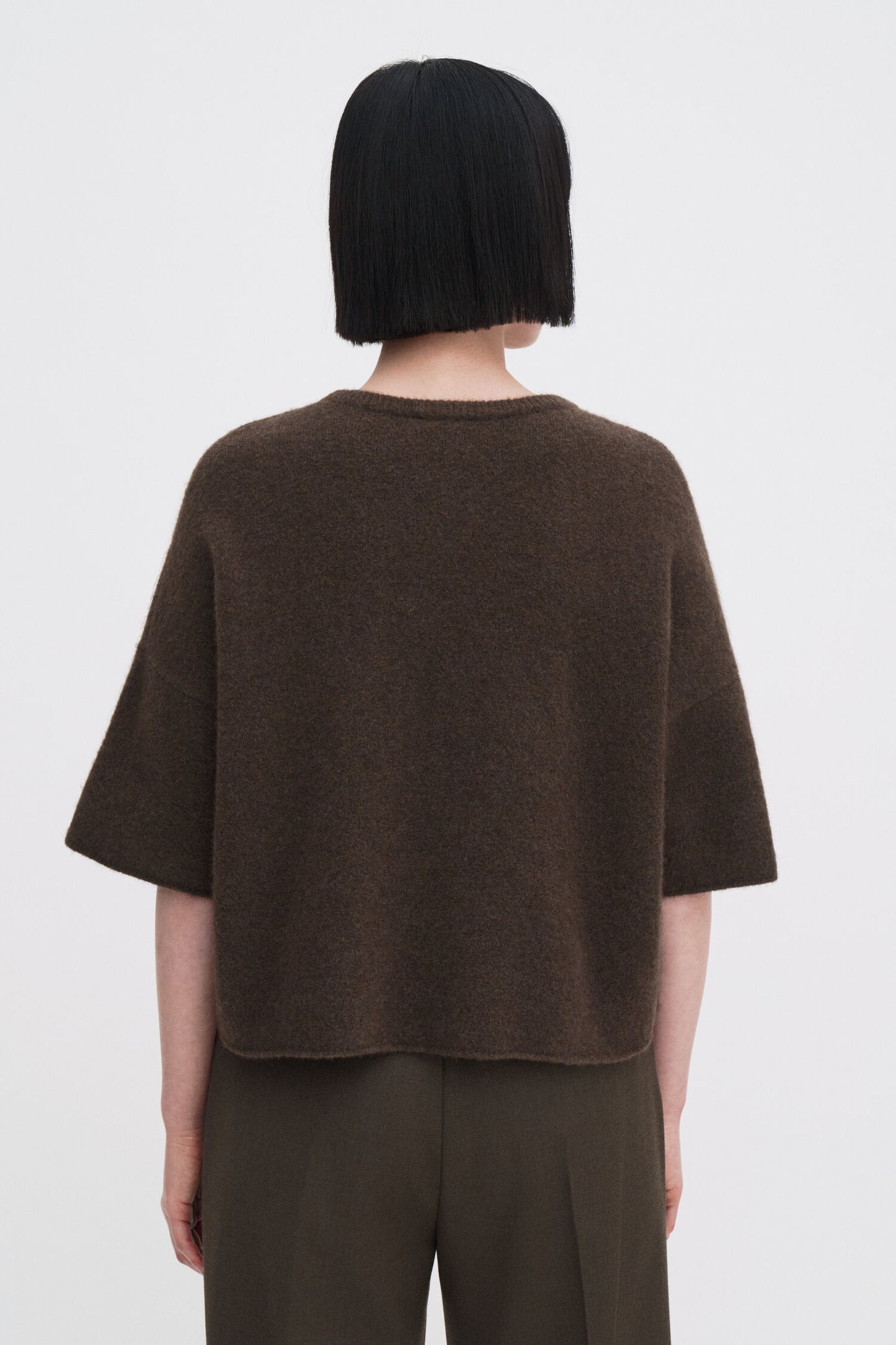 WOOL YAK TEE DRIFTWOOD