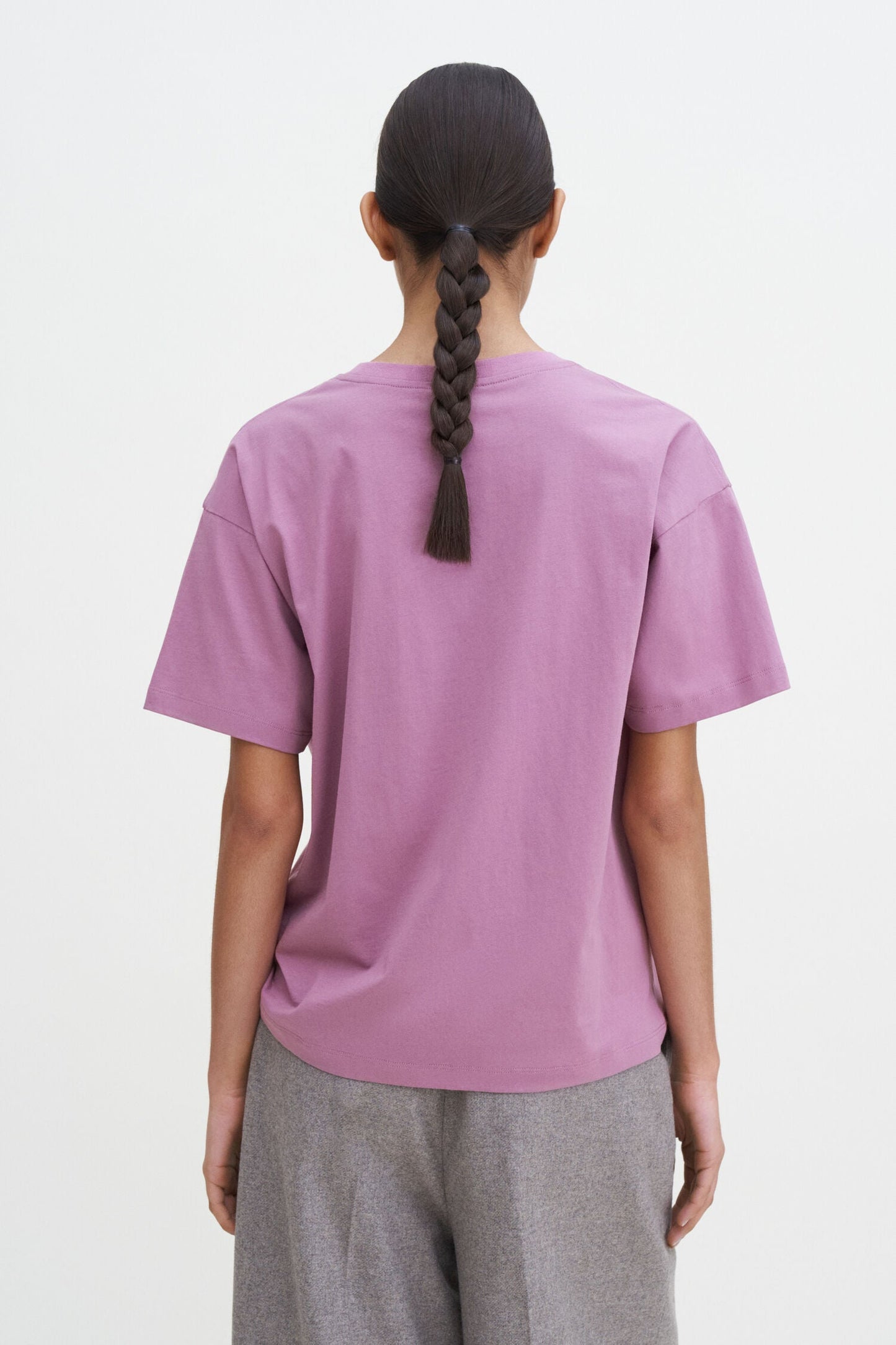LOOSE FIT T-SHIRT DUSTY LILAC