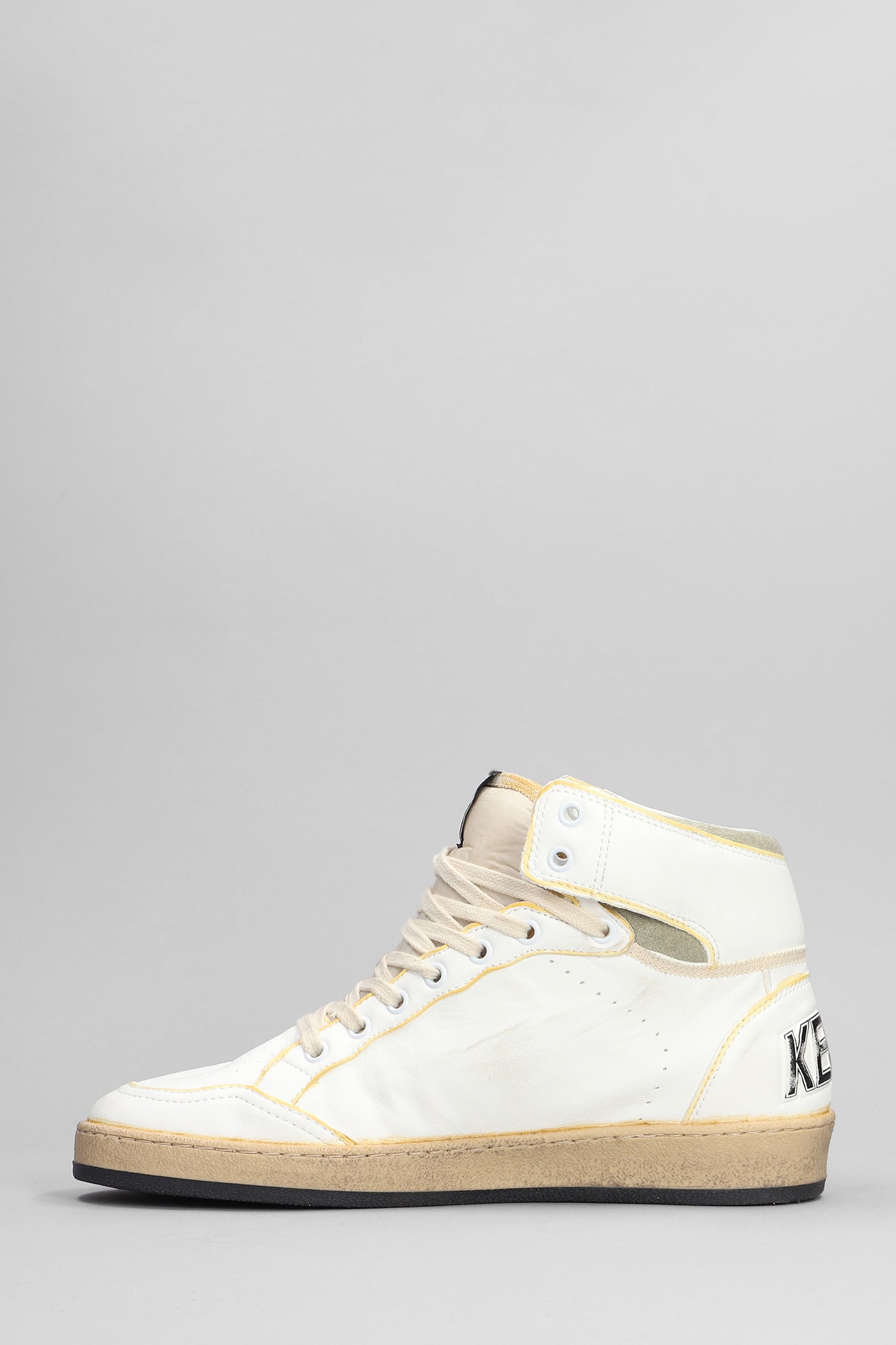SKY STAR NAPPA UPPER SUEDE STAR NYLON TONGUE WHITE/TAUPE