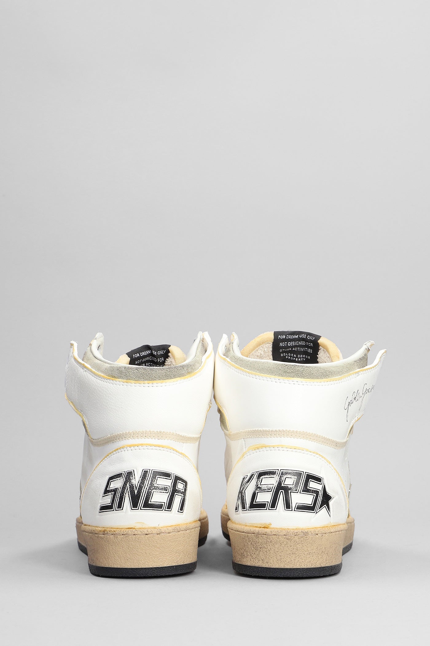 SKY STAR NAPPA UPPER SUEDE STAR NYLON TONGUE WHITE/TAUPE