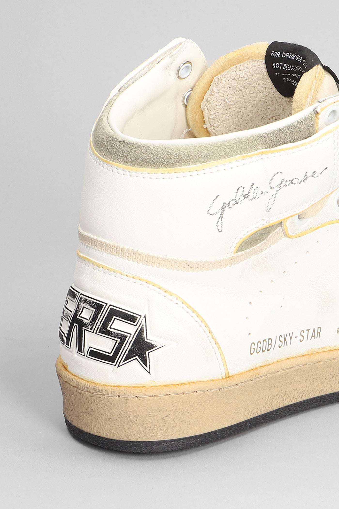 SKY STAR NAPPA UPPER SUEDE STAR NYLON TONGUE WHITE/TAUPE
