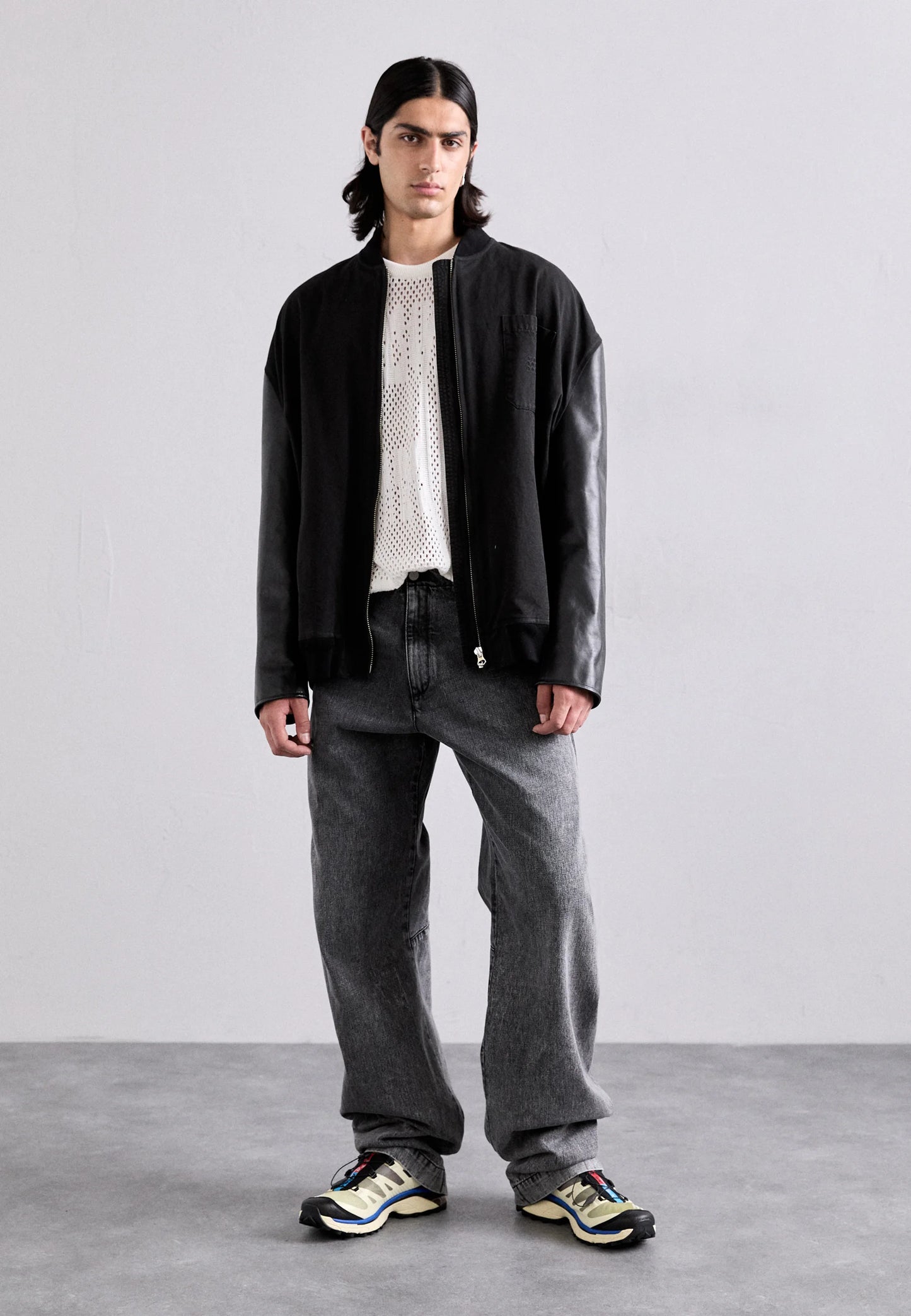 SPORTSJACKET BLACK BOMBER