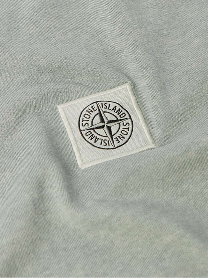 T SHIRT GREY GREEN V0166