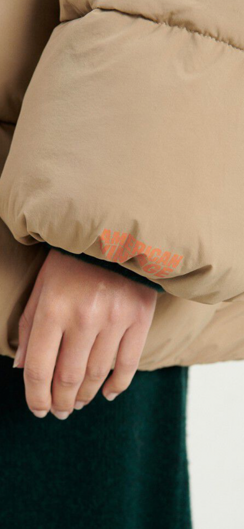 ROFY COAT BROWN SUGAR