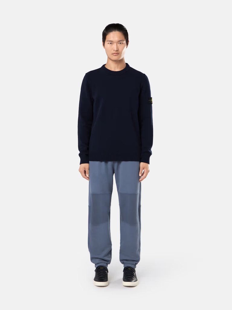 KNITTED SWEATER NAVY BLUE A0020
