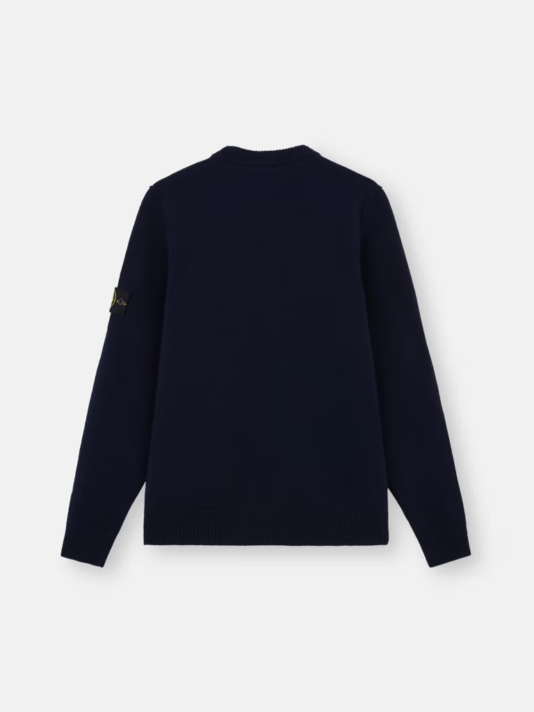 KNITTED SWEATER NAVY BLUE A0020