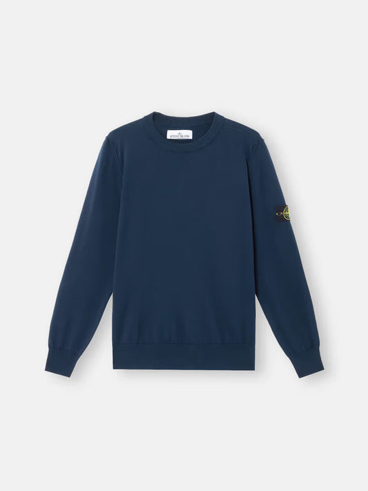 CREW NECK NAVY BLUE SS25