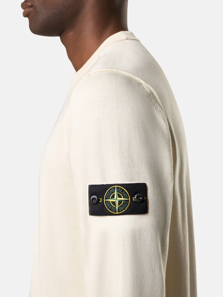 CREW NECK IVORY