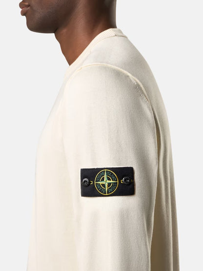 CREW NECK IVORY