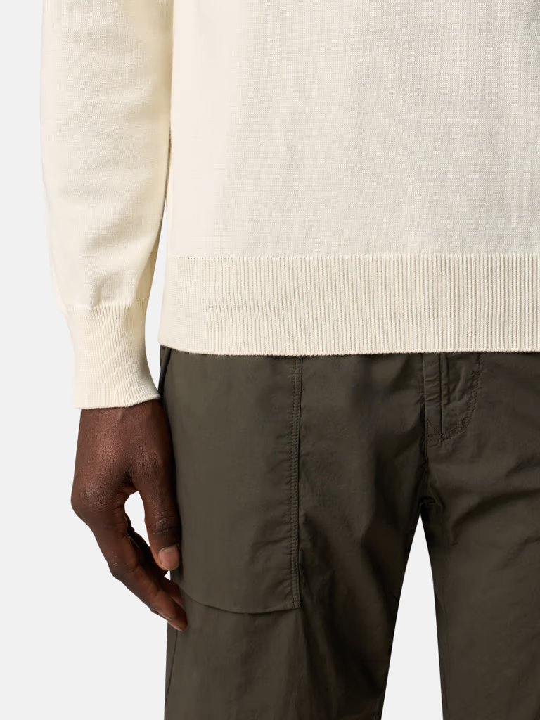 CREW NECK IVORY