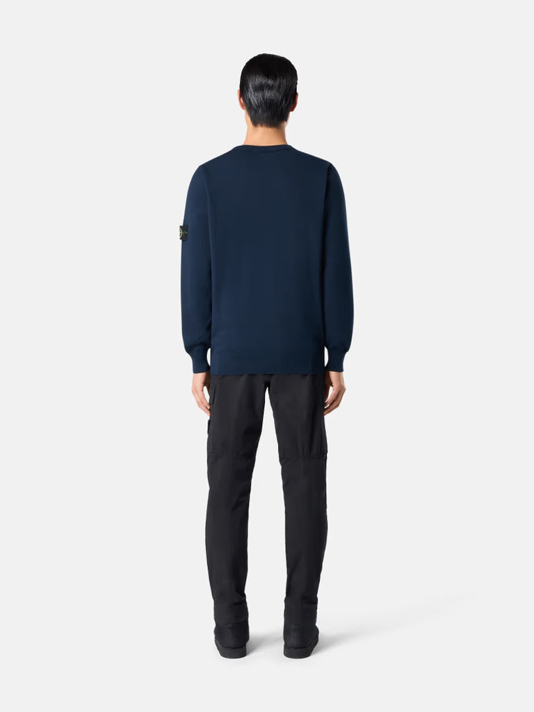 CREW NECK NAVY BLUE SS25