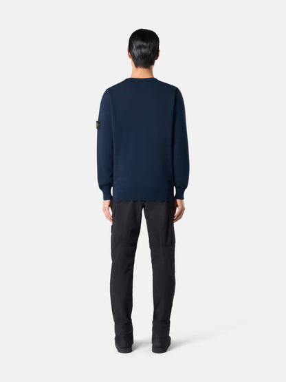 CREW NECK NAVY BLUE SS25