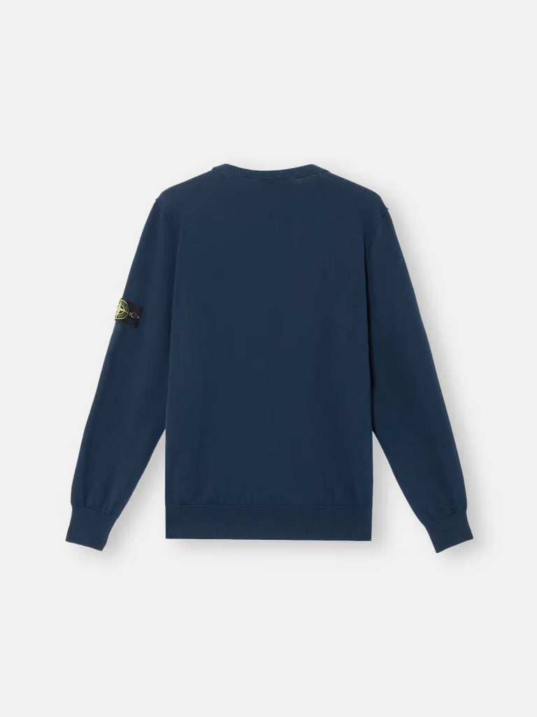 CREW NECK NAVY BLUE SS25
