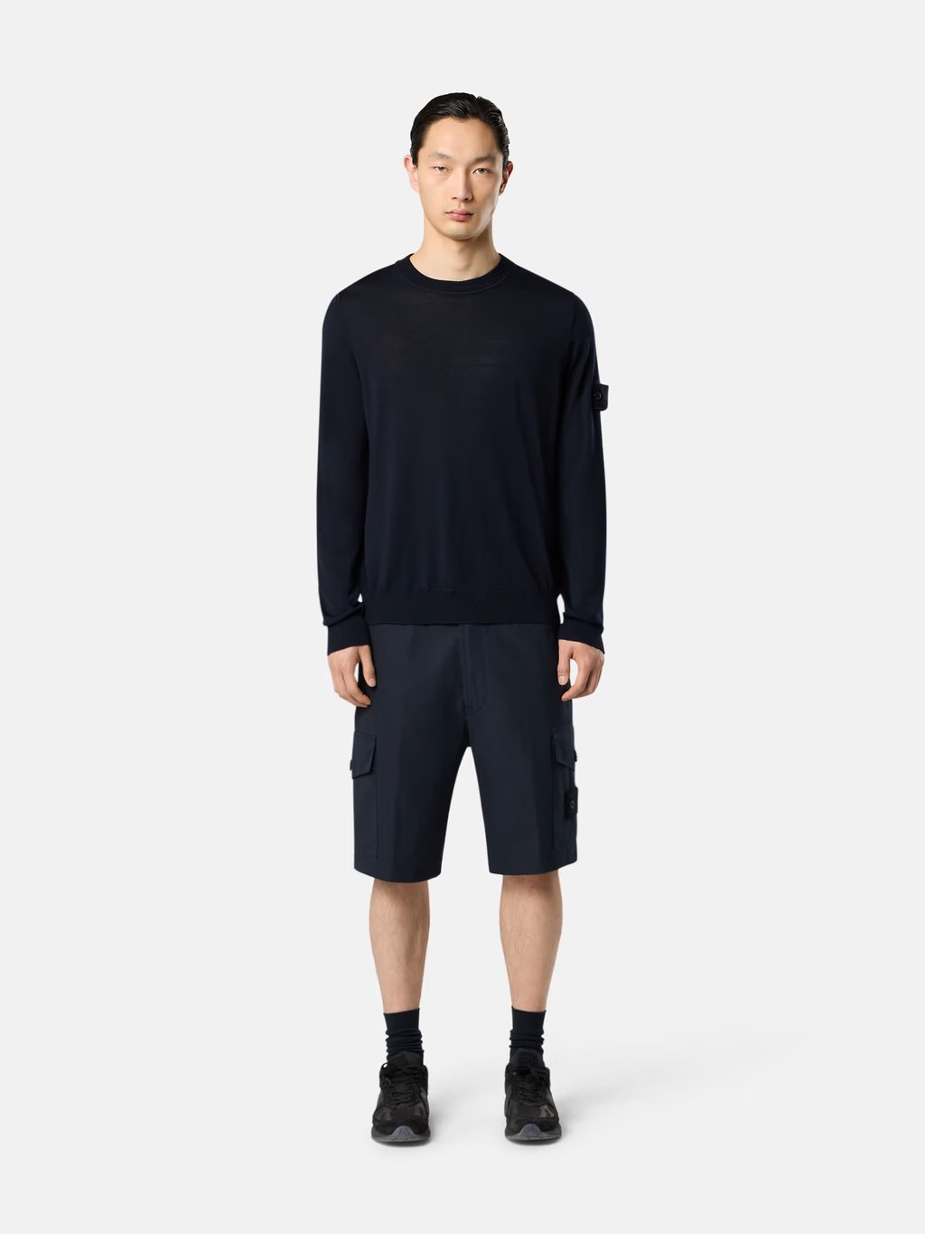 CREW NECK NAVY BLUE
