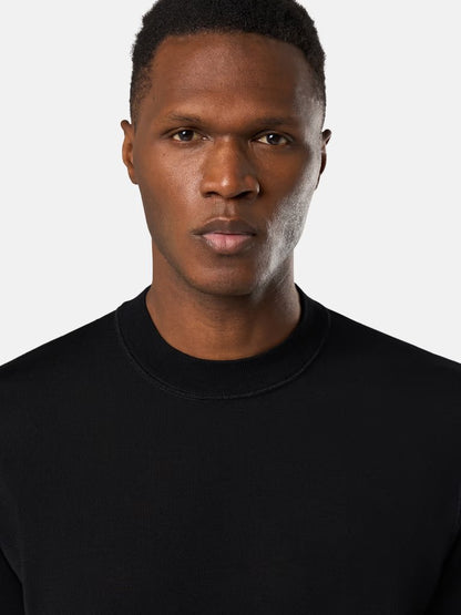 KNITTED CREW NECK BLACK
