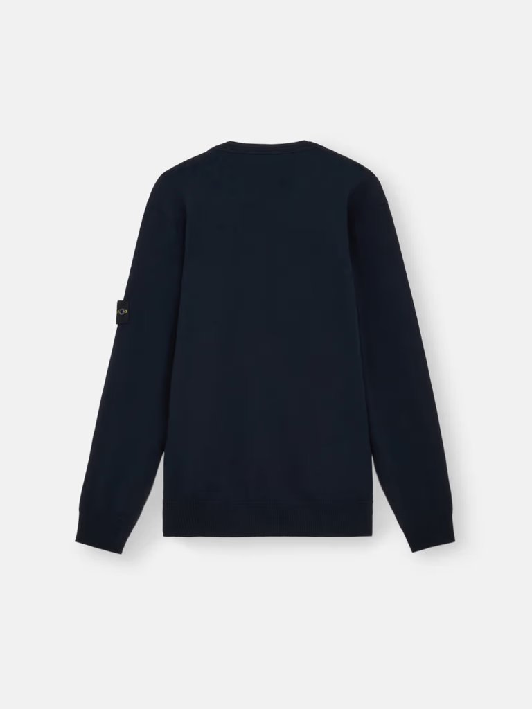 KNITTED SWEATER NAVY BLUE A0020