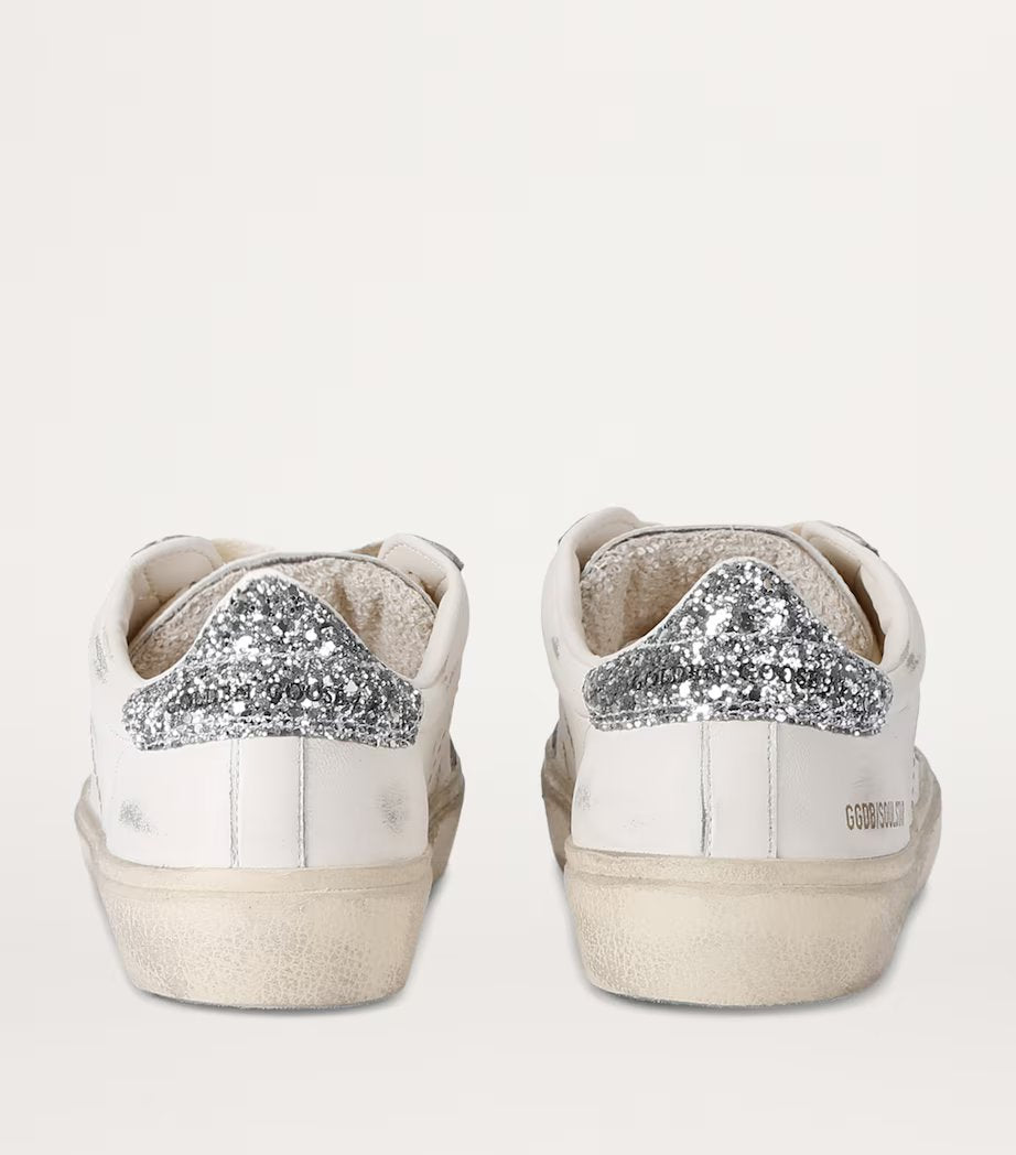SOUL-STAR NAPPA UPPER BIO BASED HF TONGUE GLITTER HEEL WHITE/SILVER