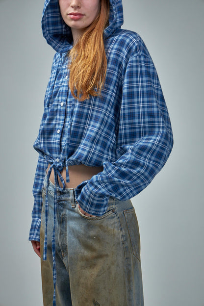 BLOUSES MID BLUE/DUSTY BLUE