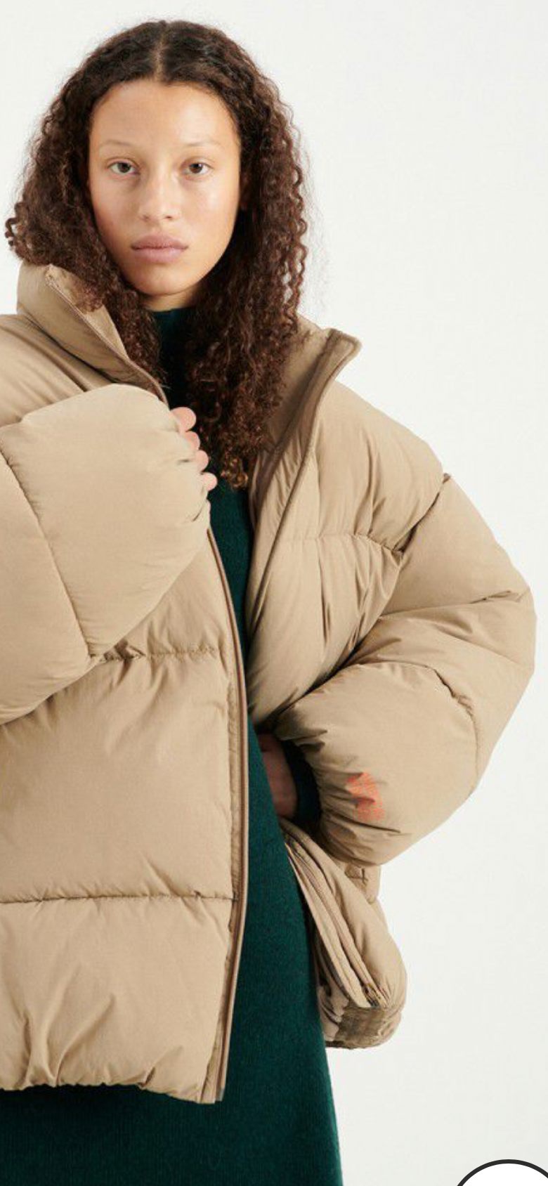 ROFY COAT BROWN SUGAR