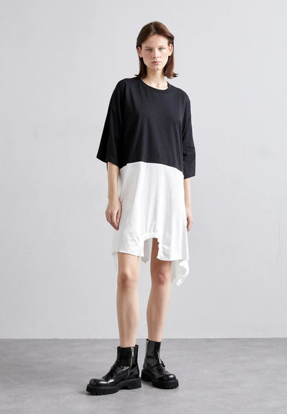 DRESS BLACK/WHITE