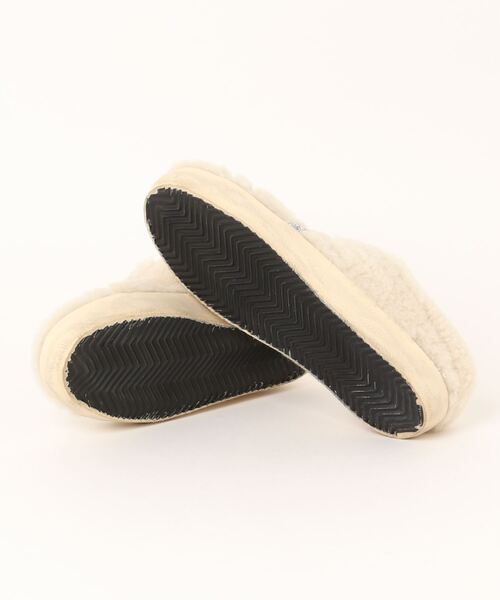 SUPER-STAR SABOT SHEARLING UPPER GLITTER STAR NATURAL WHITE/SILVER