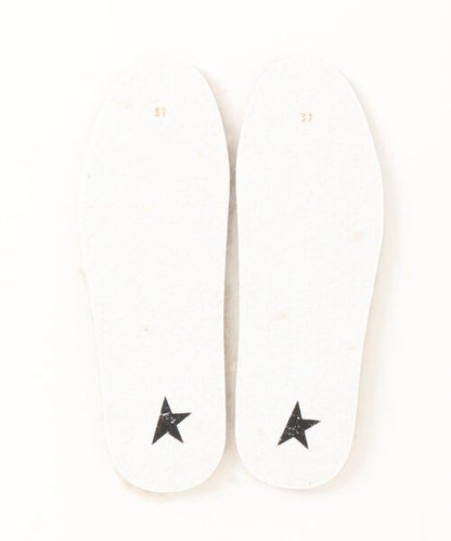 SUPER-STAR SABOT SHEARLING UPPER GLITTER STAR NATURAL WHITE/SILVER