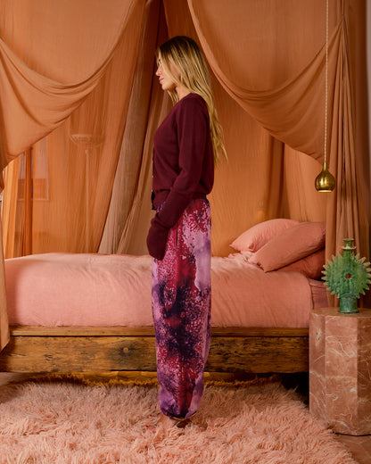 DIANA CARDIGAN CASHMERE PLUM