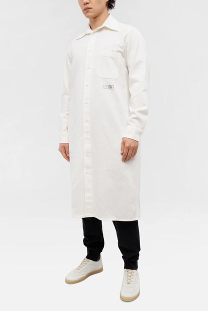 LONG-SLEEVED SHIRT OFF WHITE