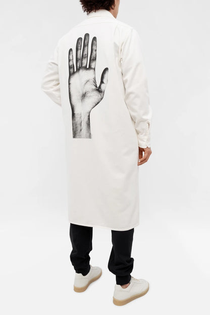LONG-SLEEVED SHIRT OFF WHITE