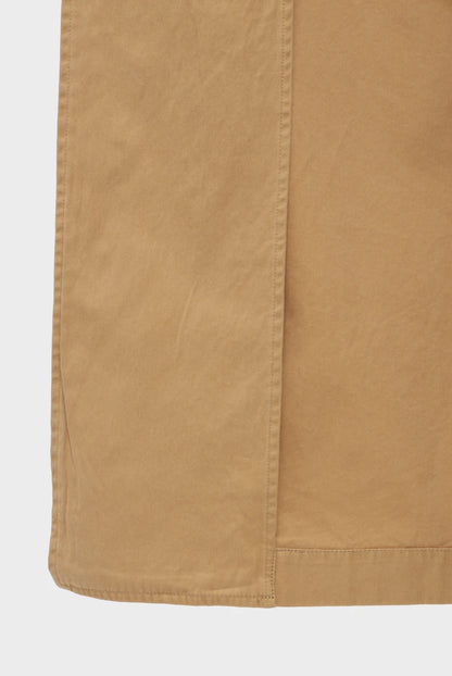 DECONSTRUCTED OVERSIZED TRENCH COAT KHAKI