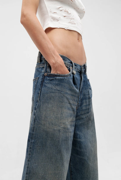 WAYNE ARTICULATED KNEE JEAN DAWSON BLUE