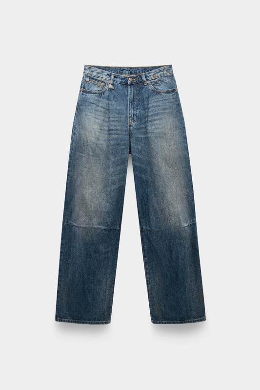 WAYNE ARTICULATED KNEE JEAN DAWSON BLUE