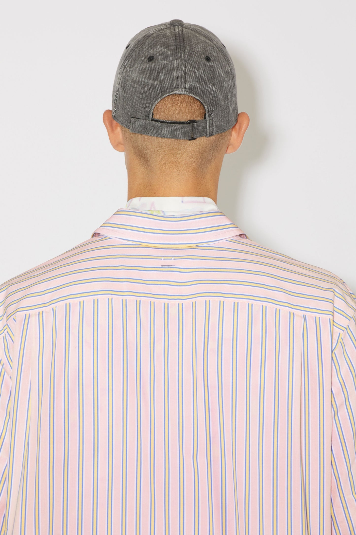 SHORT SLEEVE SHIRT PINK/YELLOW