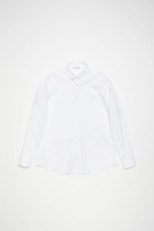 POCKET SIGNATURE BLOUSES WHITE