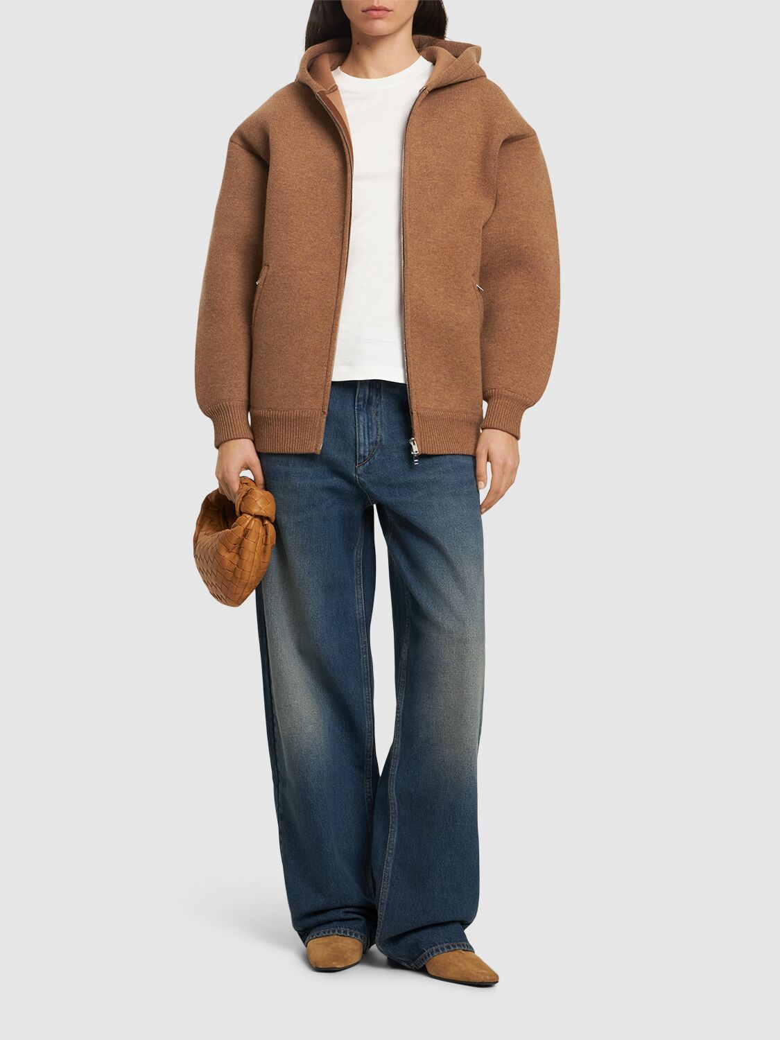 LANNY LAMBSWOOL JACK CAMEL