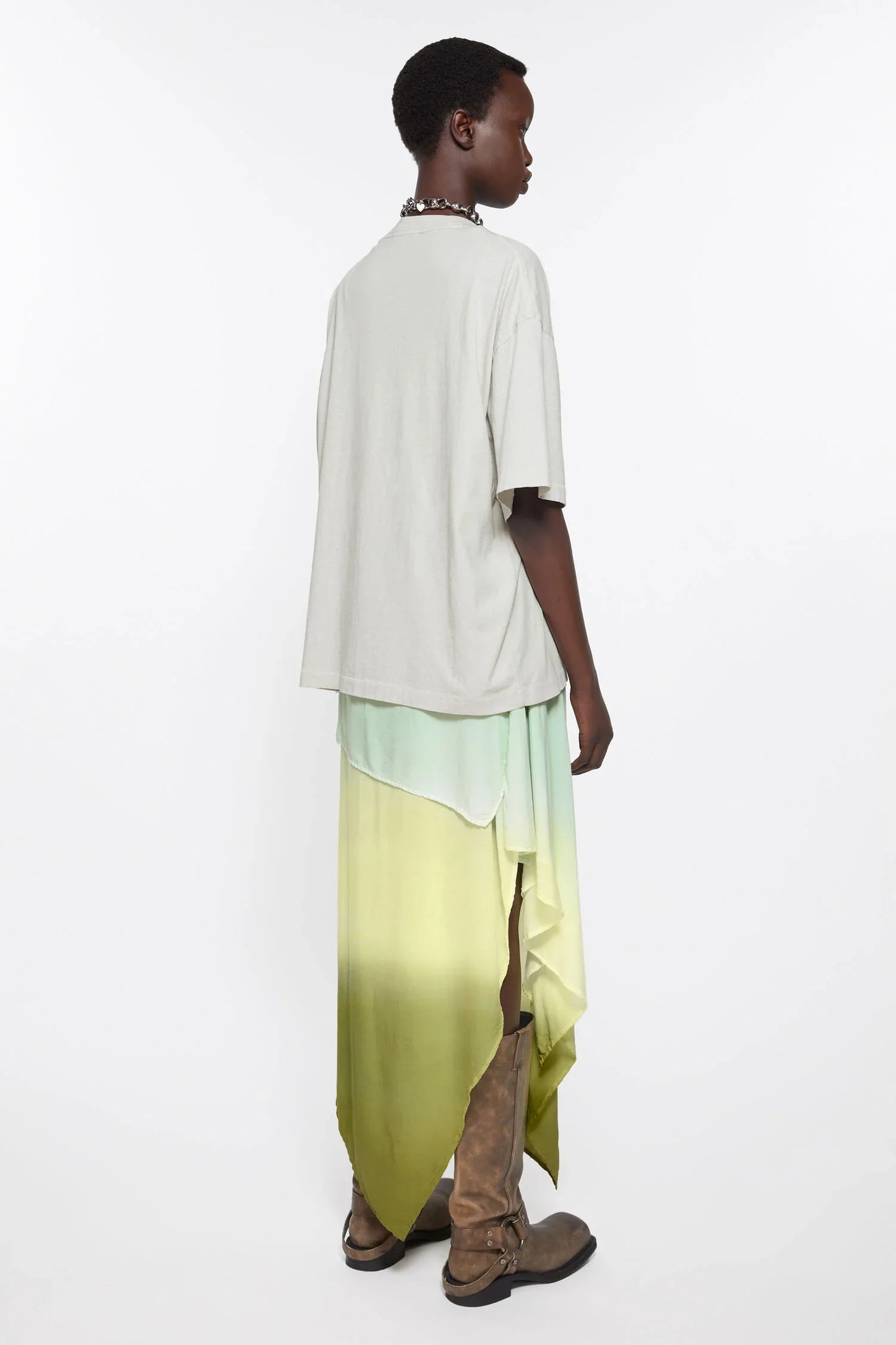 DRESS PASTEL YELLOW