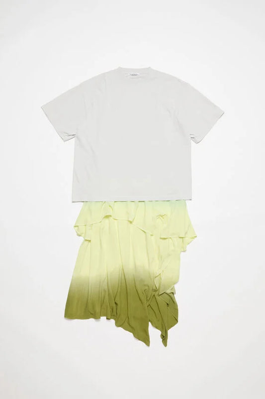 DRESS PASTEL YELLOW