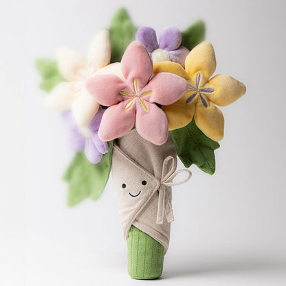 AMUSEABLES BOUQUET OF FLOWERS PINK