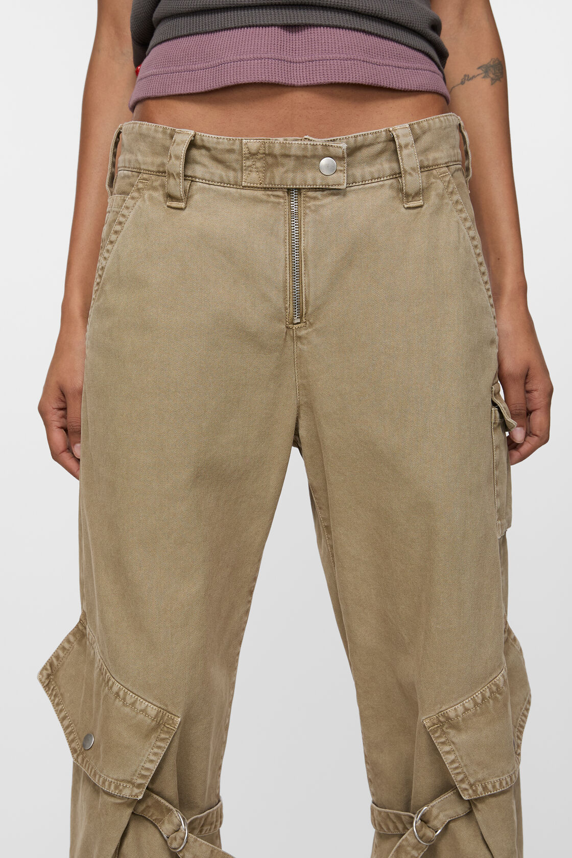 CASUAL TROUSER WASHED BEIGE