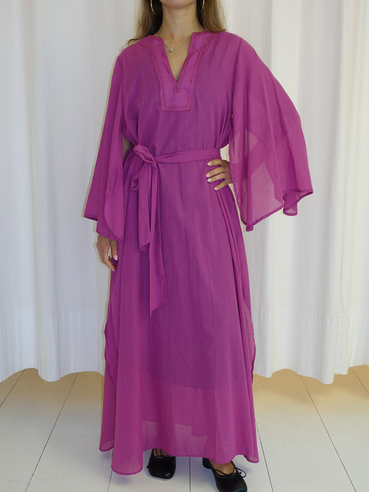 ANASTASIA DRESS FUCHSIA