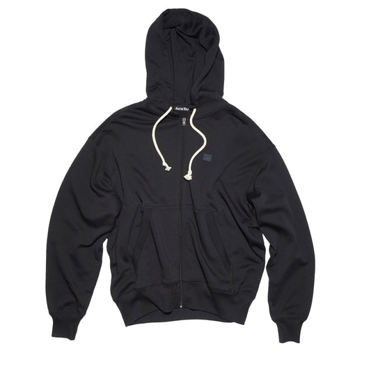 FULL ZIP HOODIE BLACK