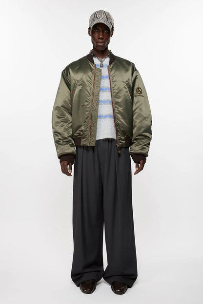 BOMBER JACKET MILITARY GREEN