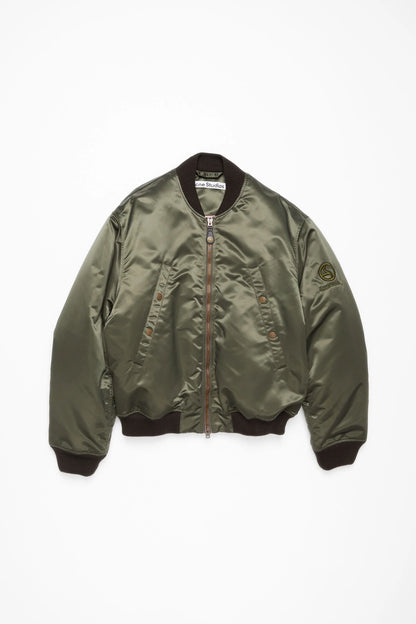BOMBER JACKET MILITARY GREEN