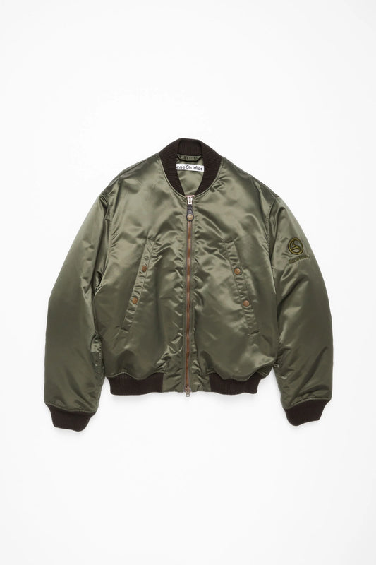 BOMBER JACKET MILITARY GREEN
