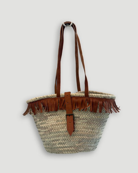 FRINGE LEDER SHOPPER