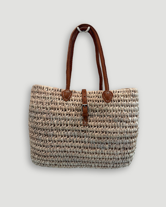 CLASSIC BELTED BASKET TOTE