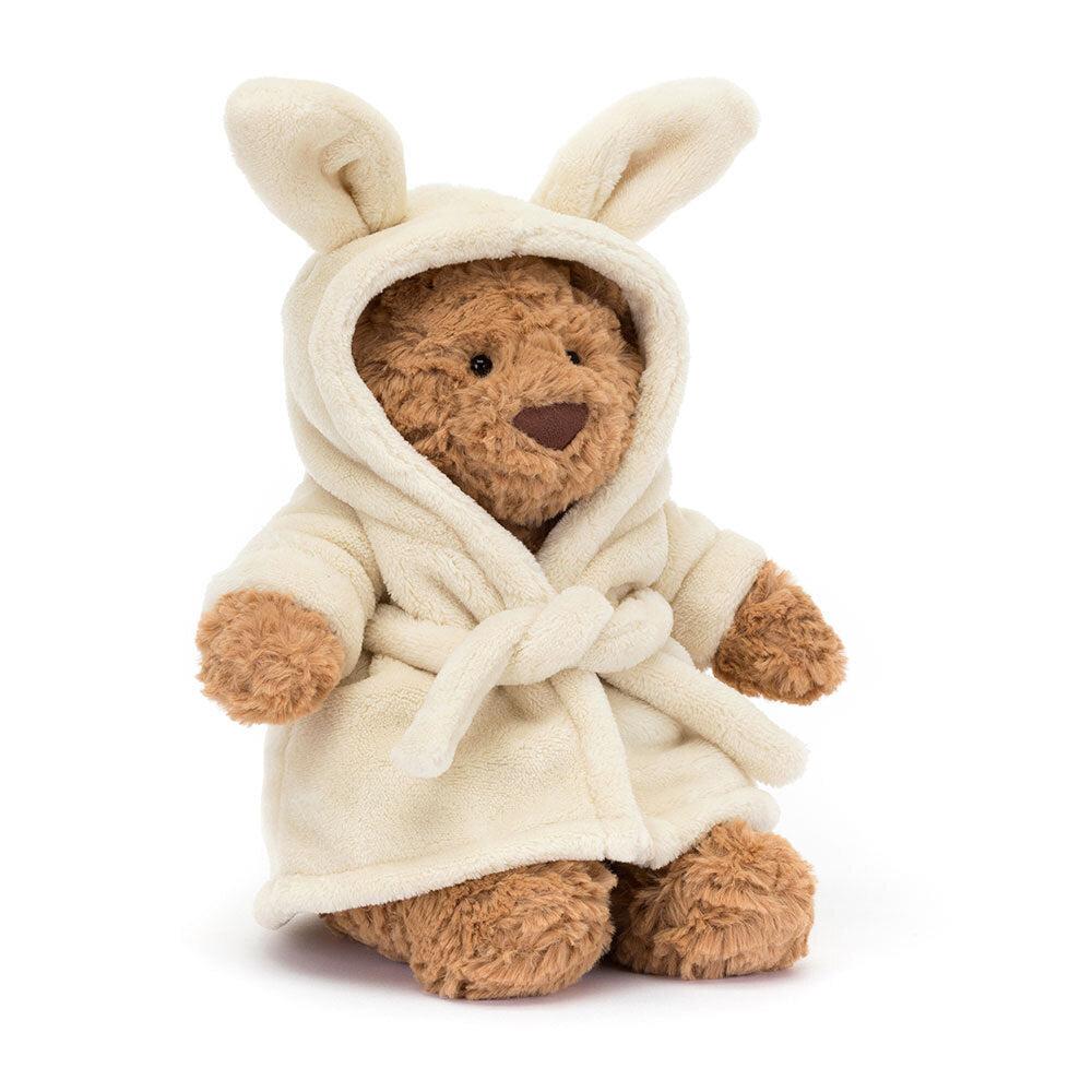 BARTHOLOMEW BEAR 'BATHROBE' BROWN