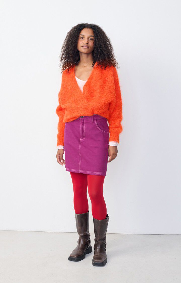 BYMI VEST ORANGE SANGUINE CHINE
