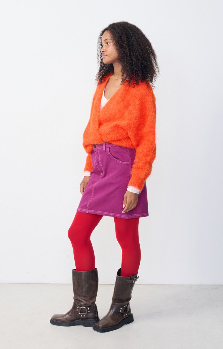 BYMI VEST ORANGE SANGUINE CHINE