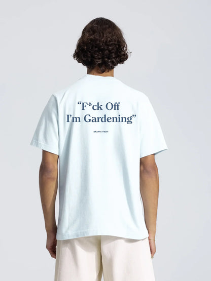 F*CK OFF T-SHIRT LIGHT BLUE